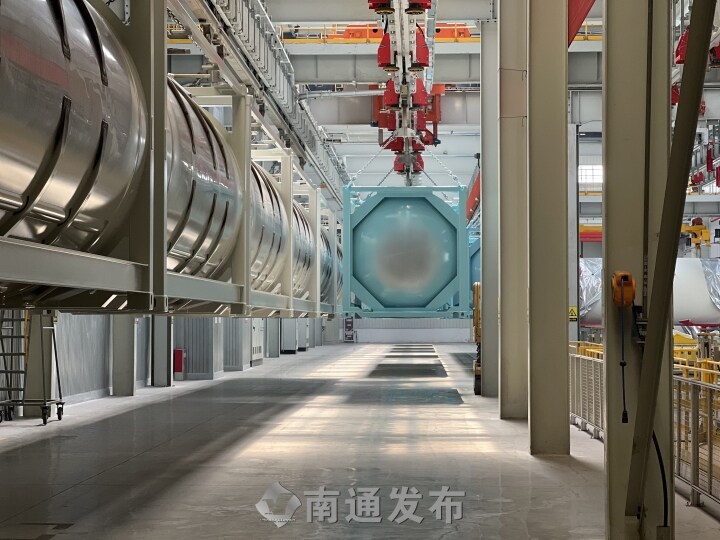【南通发布】高温下的“烤”验 | 数智赋能打造“清凉车间”，高温季中集环科生产繁忙有序